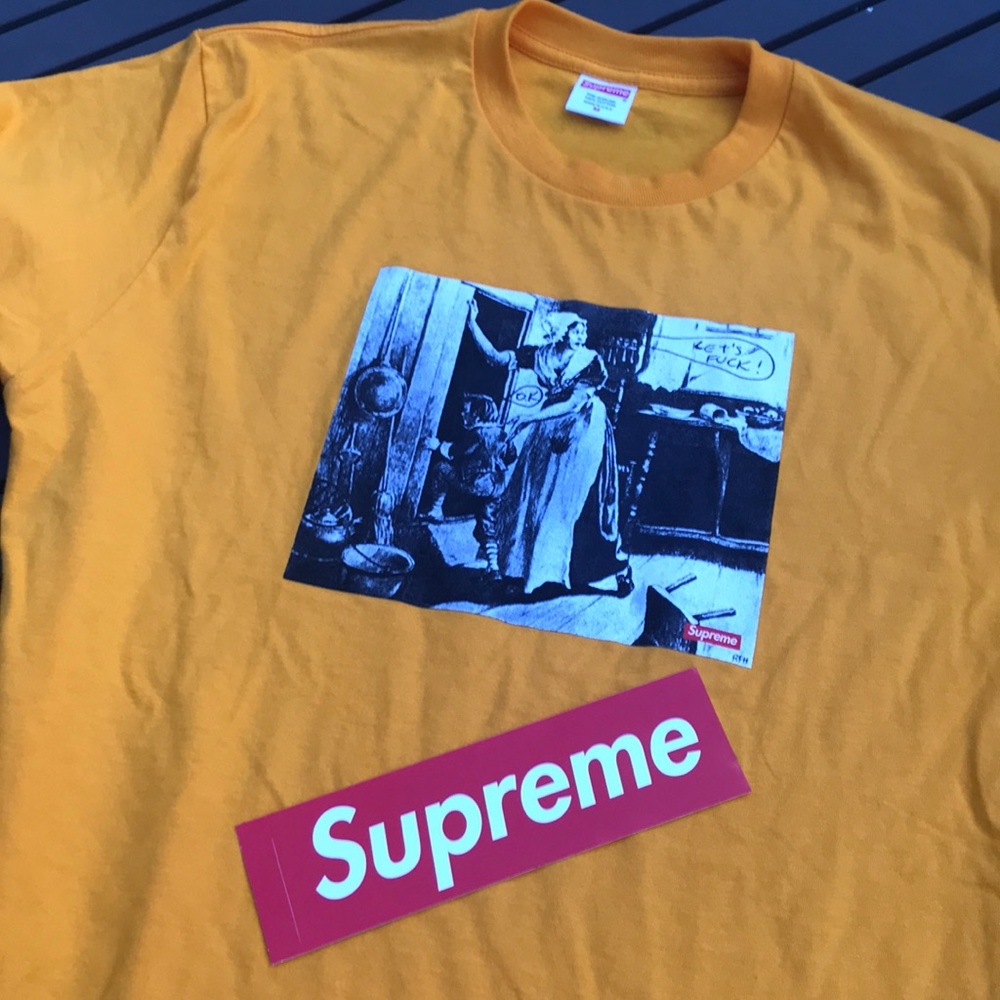 Supreme Mike Kelley Hiding from Indians tee